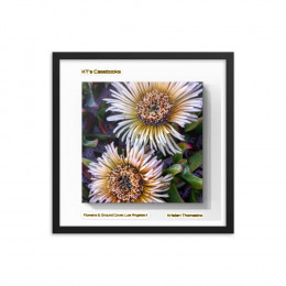 KTCB-GCLAII-47 KT's Casebook, Ground Cover and Flowers, Los Angeles II, KTCB-GCLAII-47 Framed poster