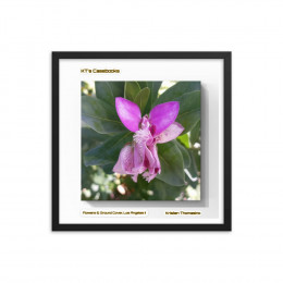 KTCB-GCLAII-66 KT's Casebook, Ground Cover and Flowers, Los Angeles II, KTCB-GCLAII-66 Framed poster