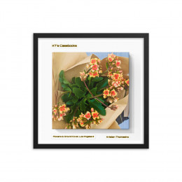 KTCB-GCLAIII-9 KT's Casebook, Ground Cover and Flowers, Los Angeles III, KTCB-GCLAIII-9 Framed poster