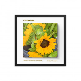 KTCB-GCLAIII-75 KT's Casebook, Ground Cover and Flowers, Los Angeles III, KTCB-GCLAIII-75 Framed poster