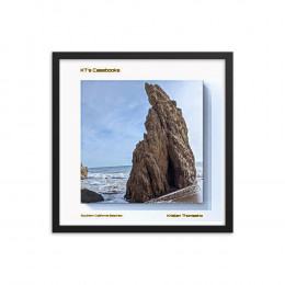 KTCB-CB-81: KT's Casebook, Southern California Beaches, KTCB-CB-81 Framed poster