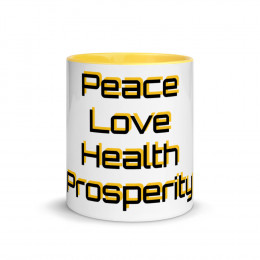 Peace Love Health & Prosperity Mug