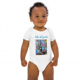 Peace Life of Gumbo: Organic cotton baby bodysuit